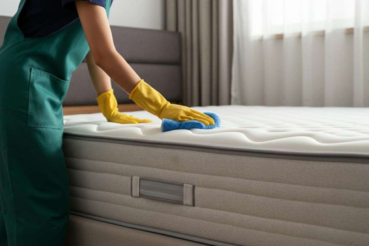 Pulizia materasso, metodi