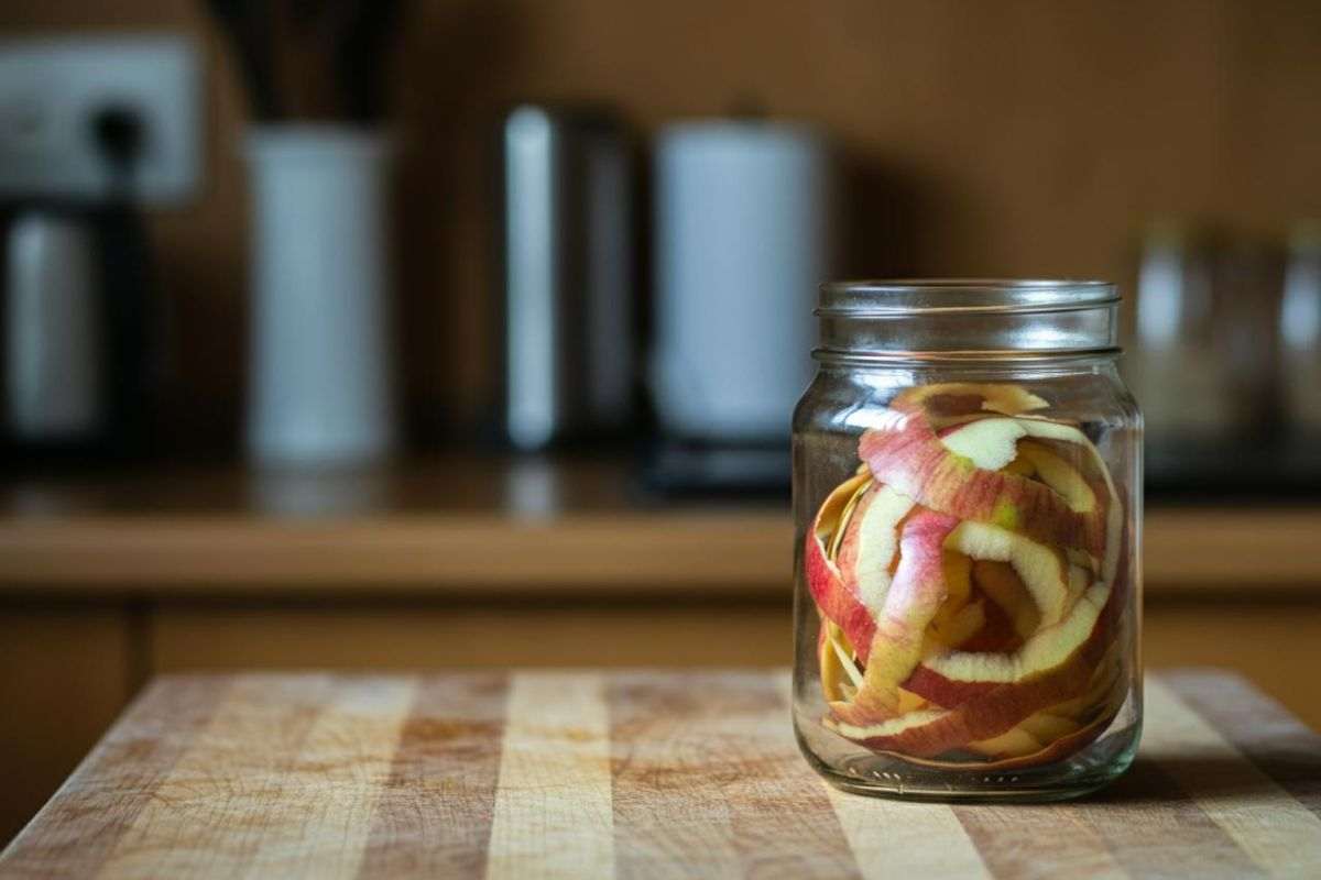 Barattolo bucce di mela