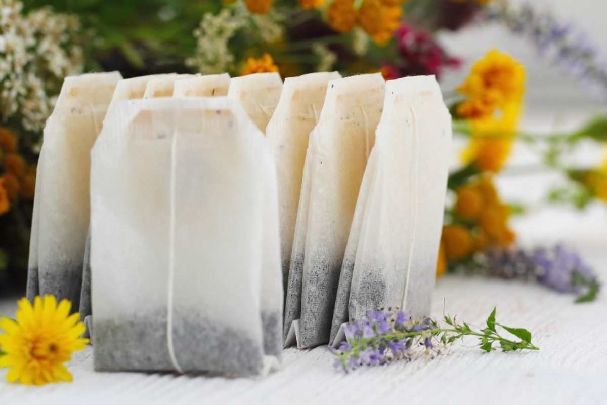 Bustina tè, pulizia friggitrice ad aria