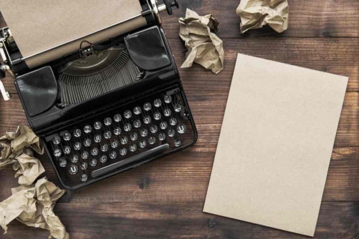 Macchina da scrivere, modelli