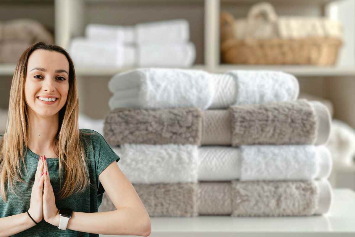 segreto asciugamani morbide