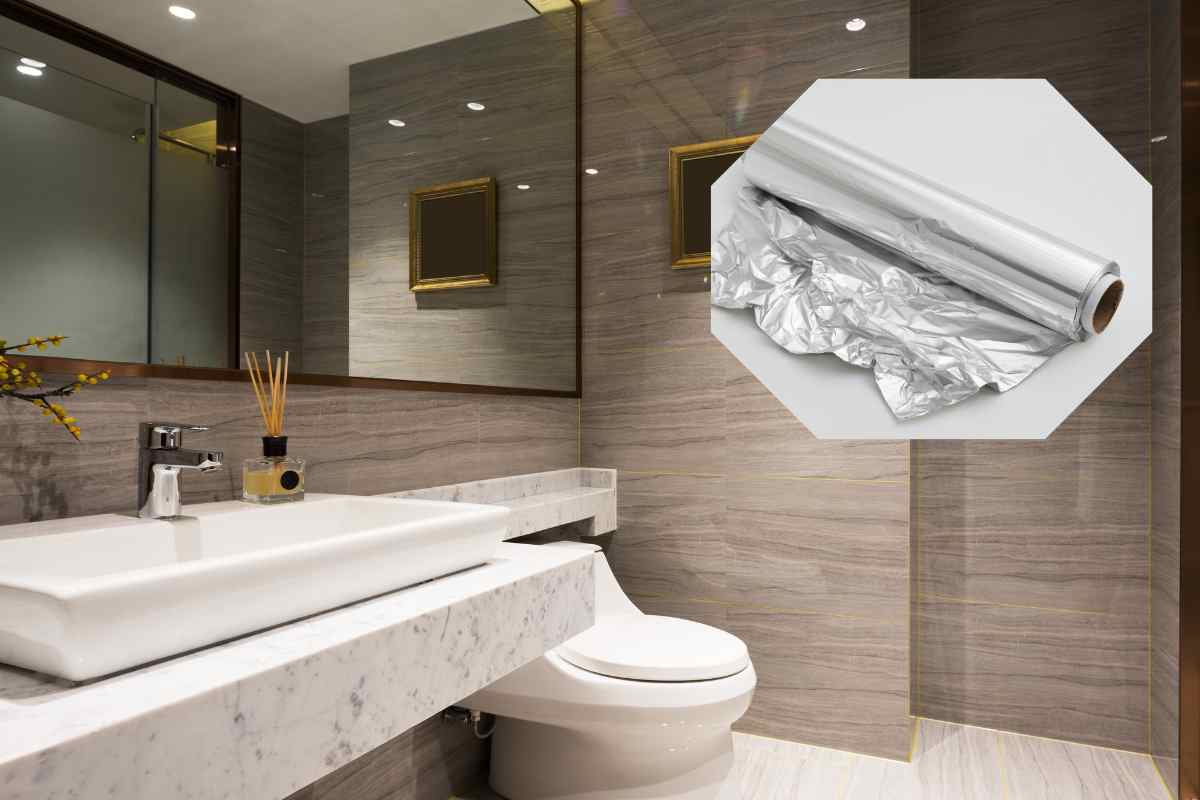 Perché stanno tutti mettendo la carta stagnola in questo punto del bagno:, tutti i dettagli