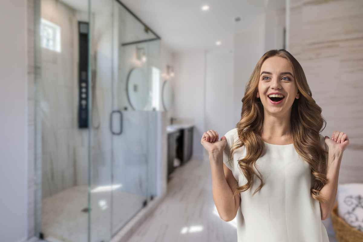 come pulire doccia trucco albergatori