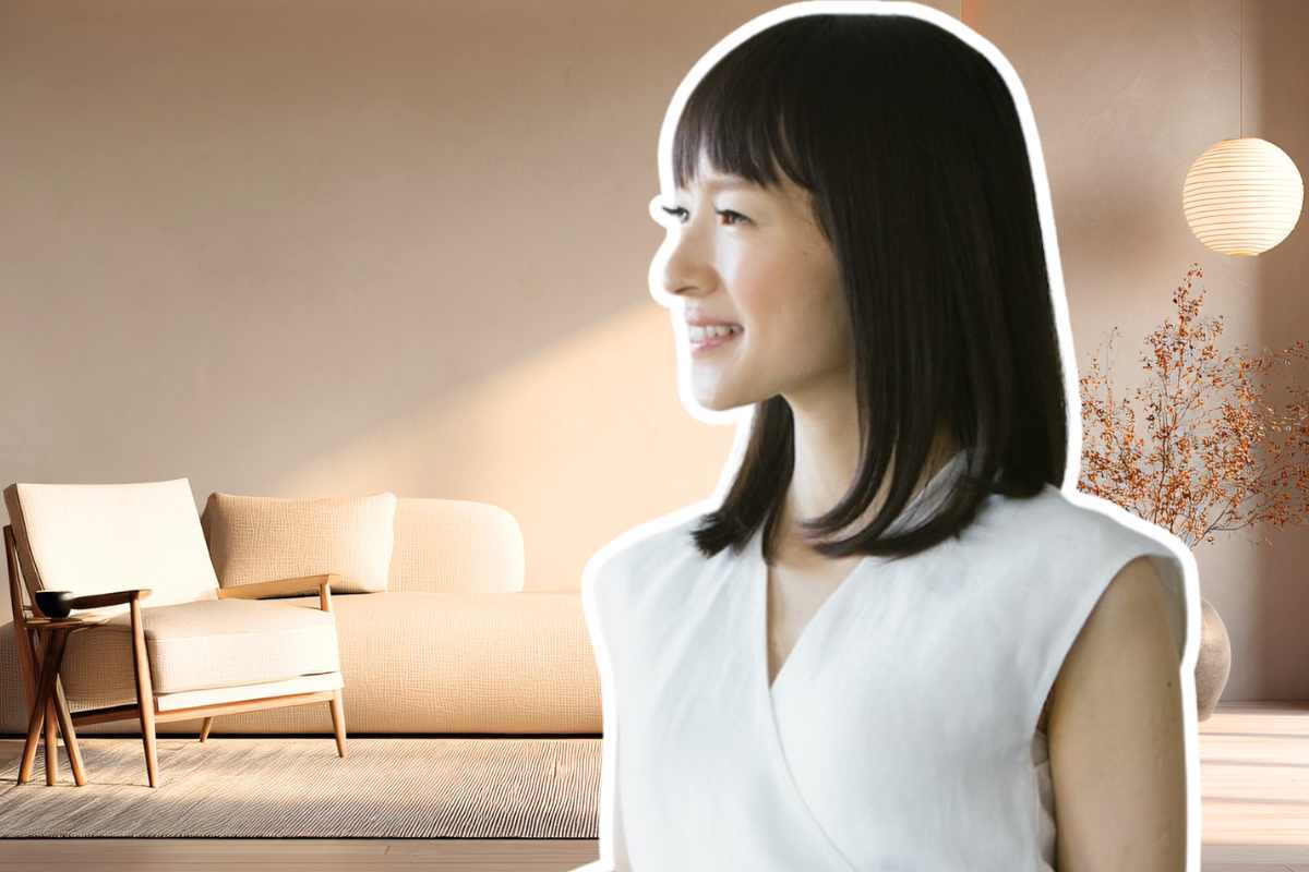marie kondo soggiorno
