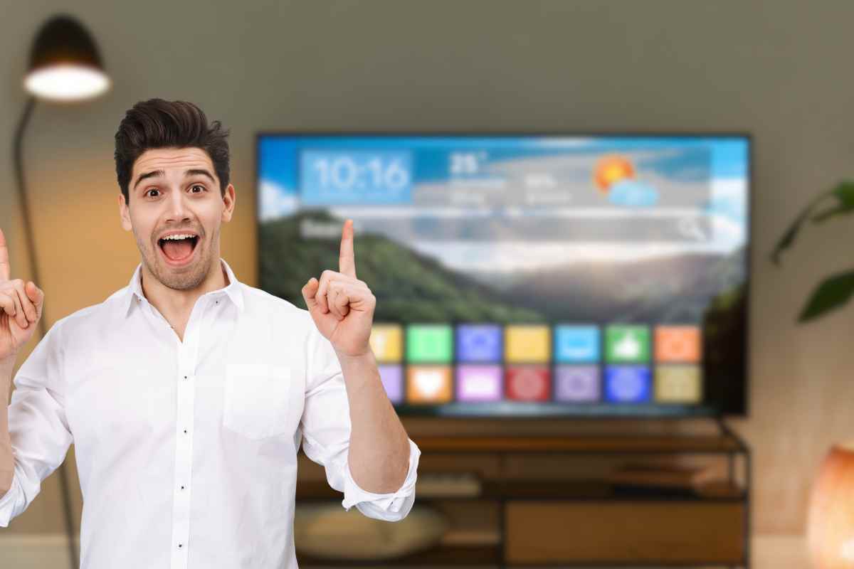 smart tv come nuova