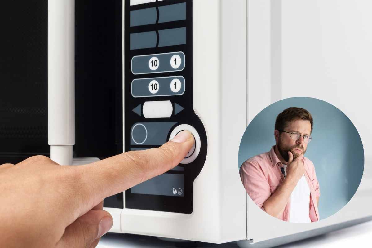 Forno microonde, ma hai capito veramente a cosa serve quel pulsante?
